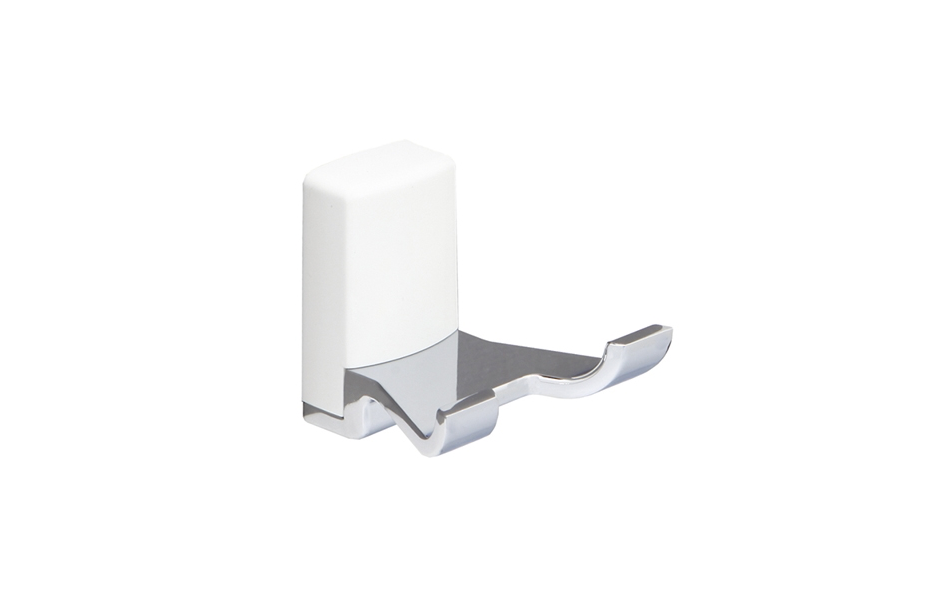 WasserKRAFT Leine K-5023DWHITE (ранее К-5023WHITE) Крючок двойной АТЕЛЬЕ ВАННОЙ КОМНАТЫ. САМАРА