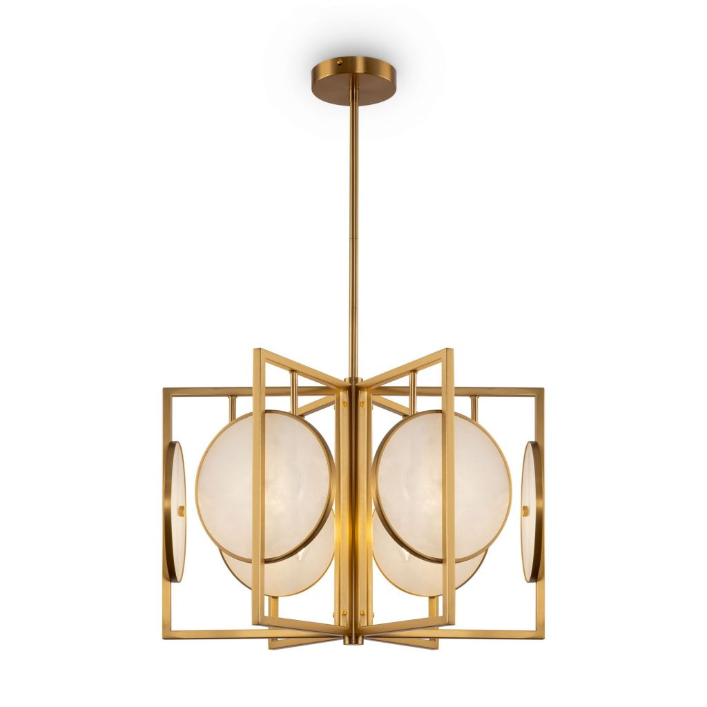 Люстра на штанге Maytoni Marmo MOD099PL-06G MAYTONI