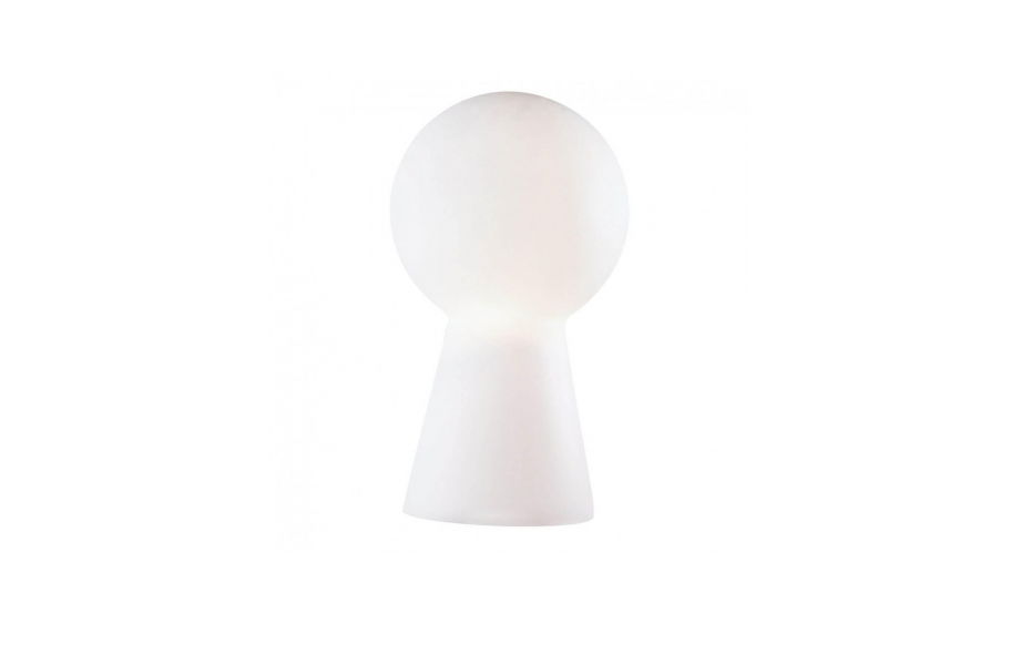 НАСТОЛЬНАЯ ЛАМПА IDEAL LUX BIRILLO TL1 MEDIUM BIANCO MNOGOROZETOK - МНОГОРОЗЕТОК