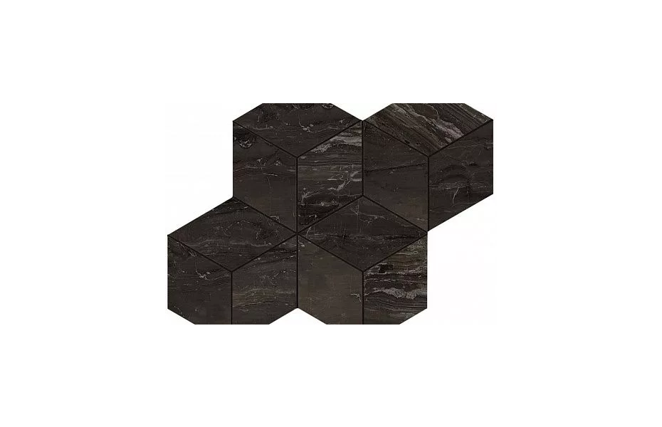 Плитка Керамогранит Atlas Concorde Italy Marvel Edge Absolute Brown Mos Esagono 30x35 ART CENTRE