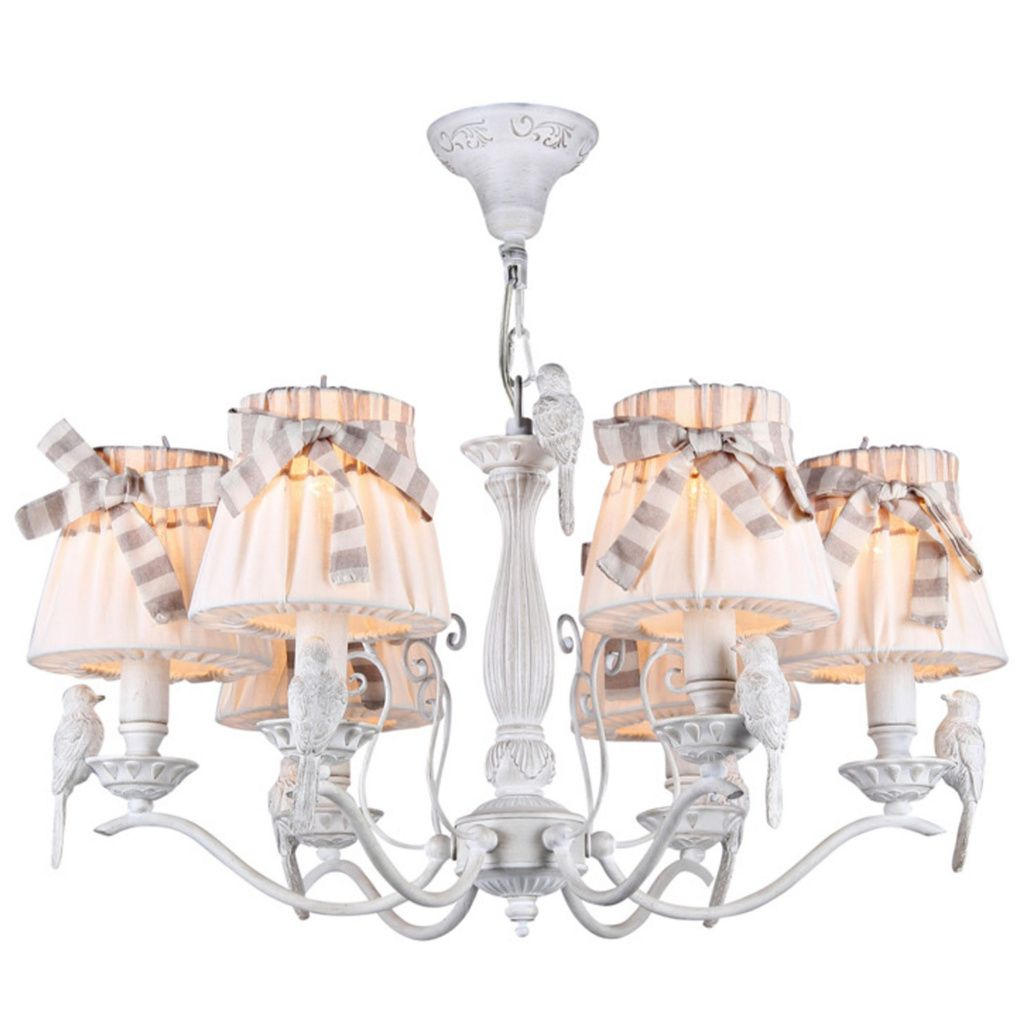 Подвесная люстра Maytoni Bird ARM013-06-W MAYTONI