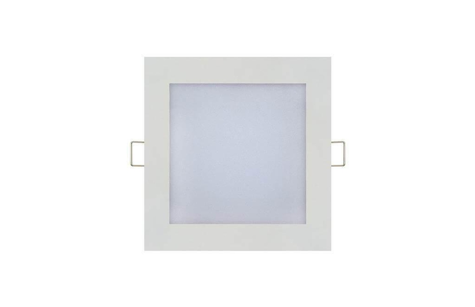 ВСТРАИВАЕМЫЙ СВЕТОДИОДНЫЙ СВЕТИЛЬНИК HOROZ SLIM/SQ 9W 6400K 056-005-0009 MNOGOROZETOK - МНОГОРОЗЕТОК