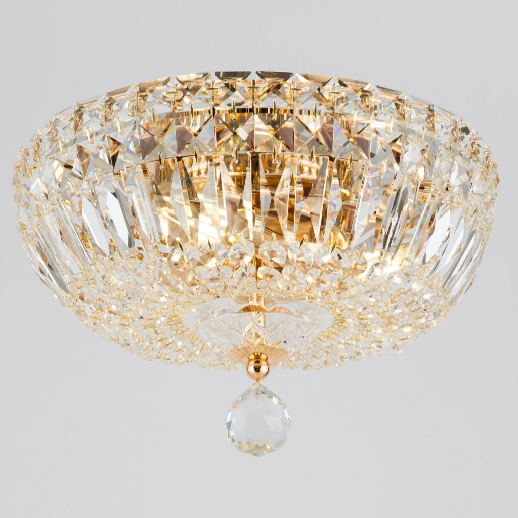 Хрустальная люстра Maytoni Basfor DIA100-CL-03-G MAYTONI