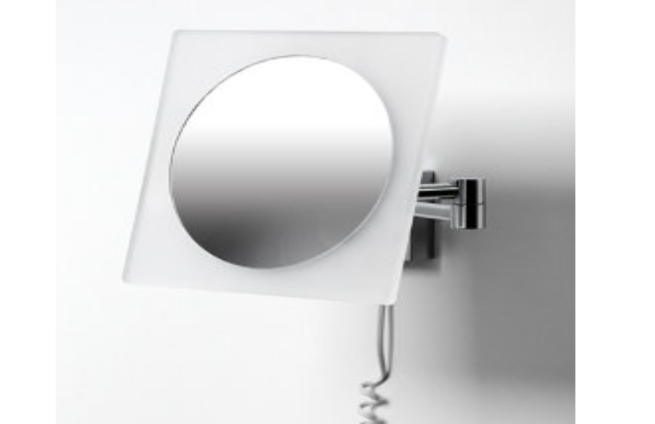K-1008 Зеркало с LED-подсветкой, 3-х кратным увеличением АКВАМЕТРИЯ