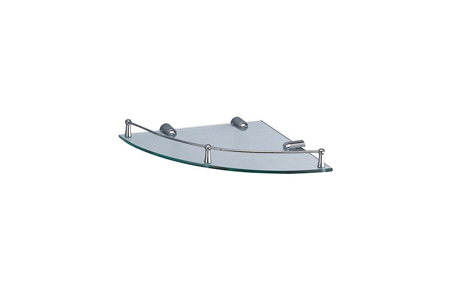 WasserKRAFT K-544 Полка стеклянная угловая АТЕЛЬЕ ВАННОЙ КОМНАТЫ. САМАРА