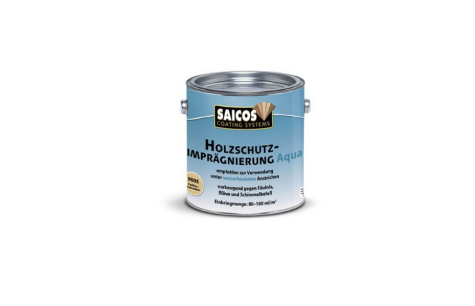 Защитная пропитка на водной основе Holzschutz-Impragnierung Aqua SAICOS. МАСЛА, КРАСКИ, КЛЕЙ