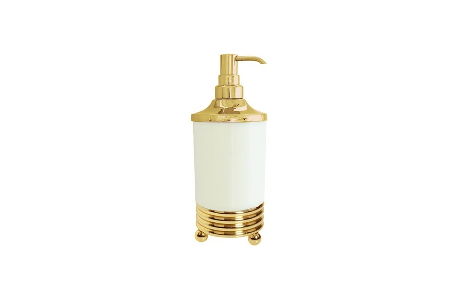 BOHEME Hermitage Gold Диспенсер настольный, золото АТЕЛЬЕ ВАННОЙ КОМНАТЫ. САМАРА