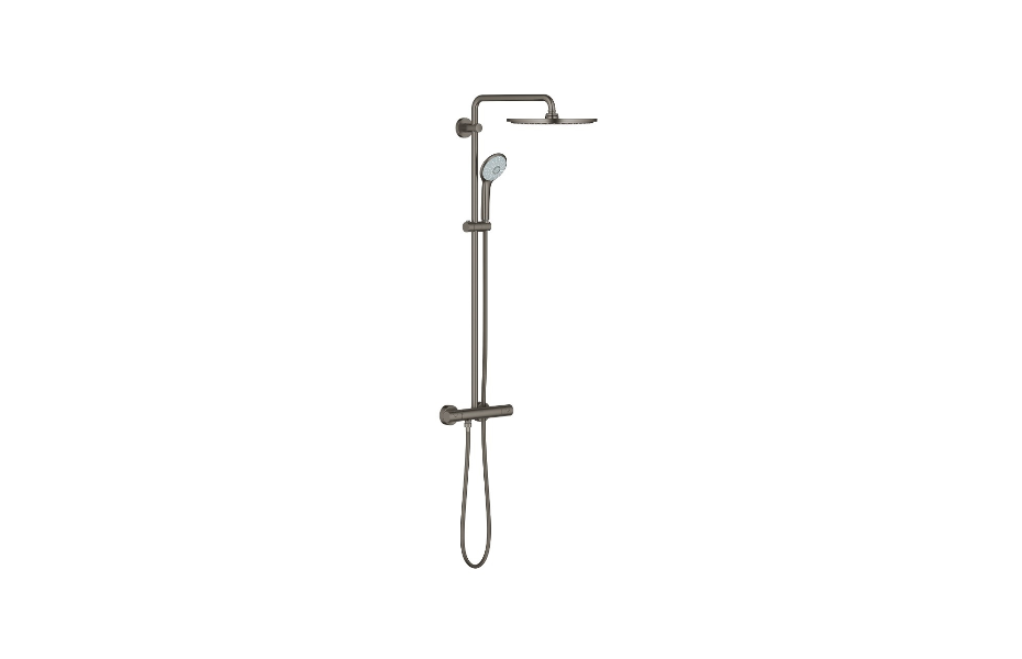 GROHE Euphoria XXL 310 Душевая система с термостатом для душа, цвет: темный графит, матовый АТЕЛЬЕ ВАННОЙ КОМНАТЫ. САМАРА