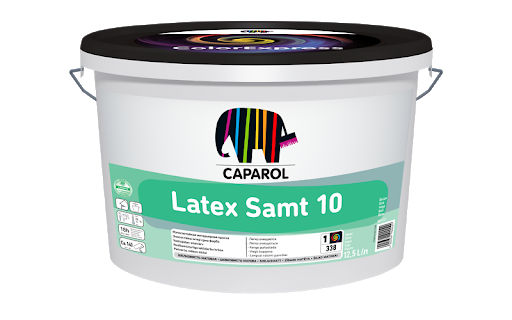 Краска водно-дисперсионная Caparol Latex Samt 10, База 1, 12,5 л КАПАРОЛ ЦЕНТР САМАРА