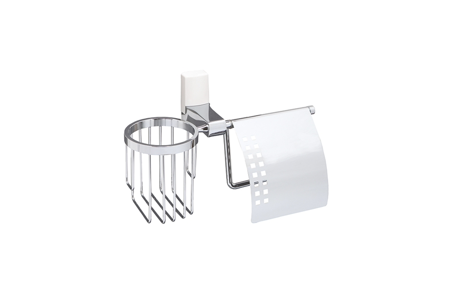 WasserKRAFT Leine K-5059WHITE Держатель туалетной бумаги и освежителя АТЕЛЬЕ ВАННОЙ КОМНАТЫ. САМАРА