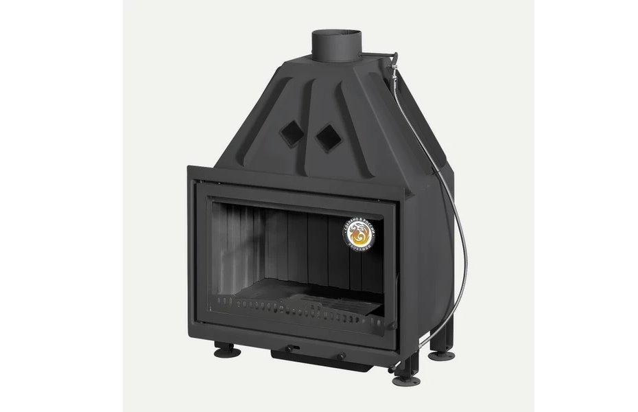 Топка каминная ЭКОКАМИН Альфа 700-150B ПАР МАСТЕР