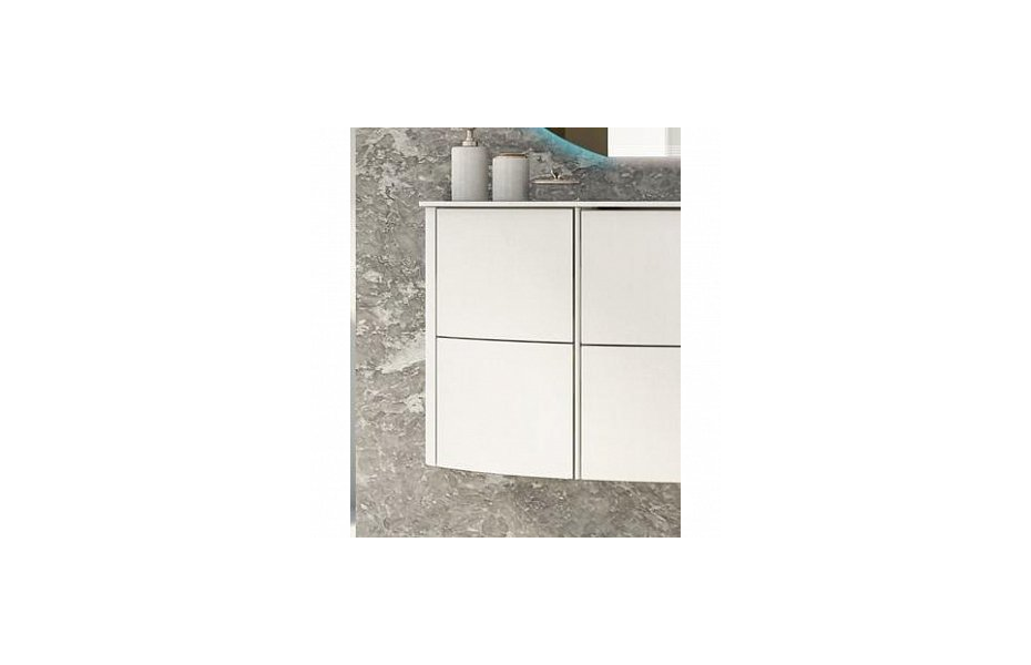 Шкафчик Cezares Soho 41881 bianco opaco МОСПЛИТКА