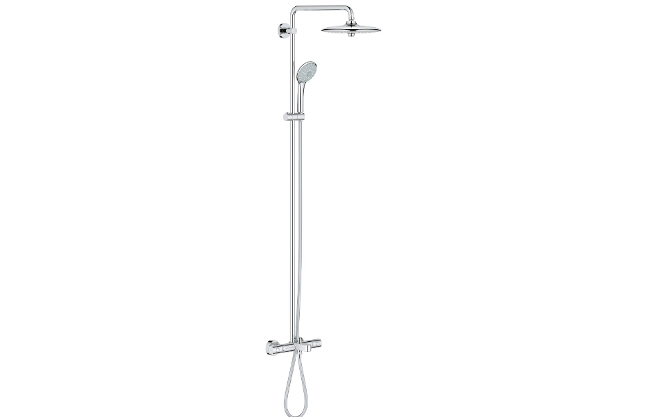 GROHE Euphoria 260 Душевая система с термостатом для ванны, 9.5 л/мин АТЕЛЬЕ ВАННОЙ КОМНАТЫ. САМАРА