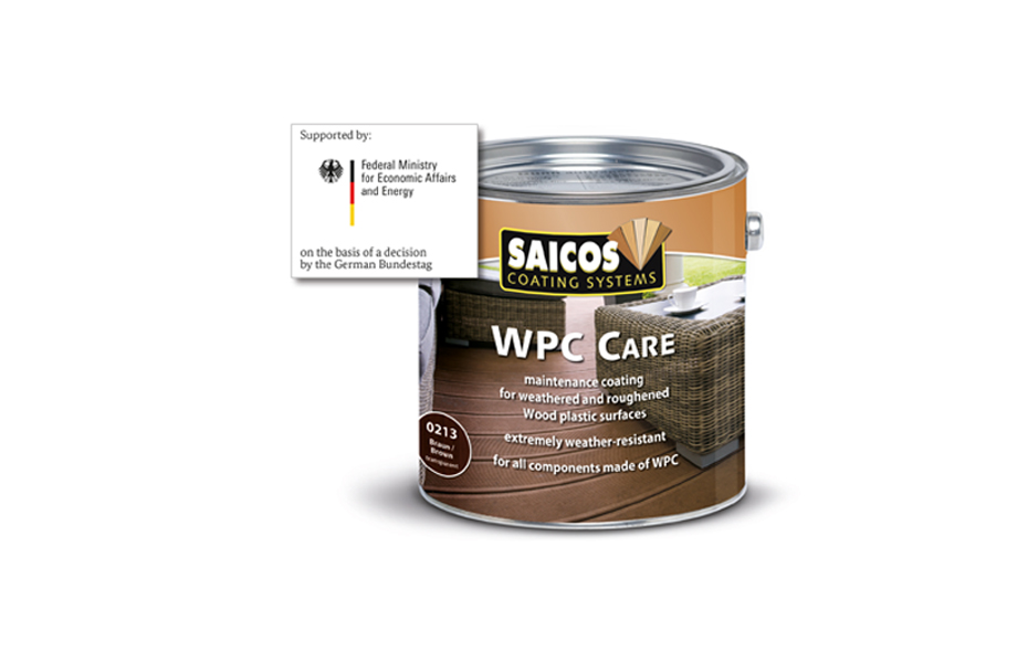 Покрытие WPC Pflege для ДПК SAICOS. МАСЛА, КРАСКИ, КЛЕЙ