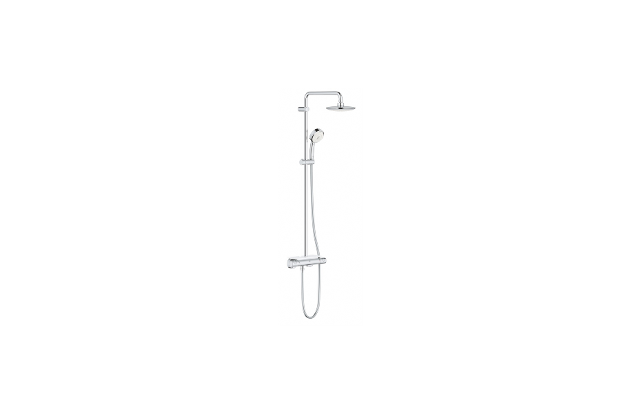 GROHE Euphoria 190 Душевая система с термостатом для душа с полочкой АТЕЛЬЕ ВАННОЙ КОМНАТЫ. САМАРА