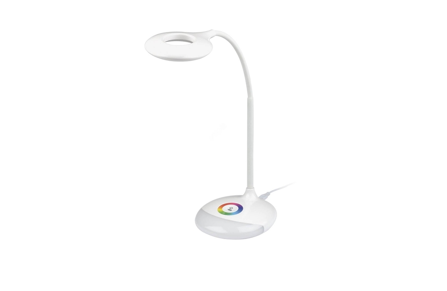 НАСТОЛЬНАЯ ЛАМПА (UL-00001496) UNIEL TLD-535 WHITE/LED/250LM/5500K/DIMMER MNOGOROZETOK - МНОГОРОЗЕТОК