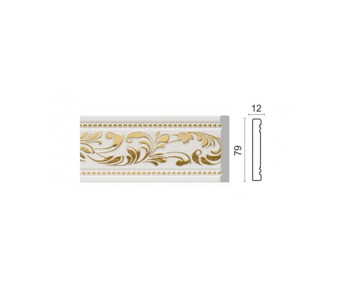 Молдинг широкий 150G ПЛИНТУС ХОЛЛ