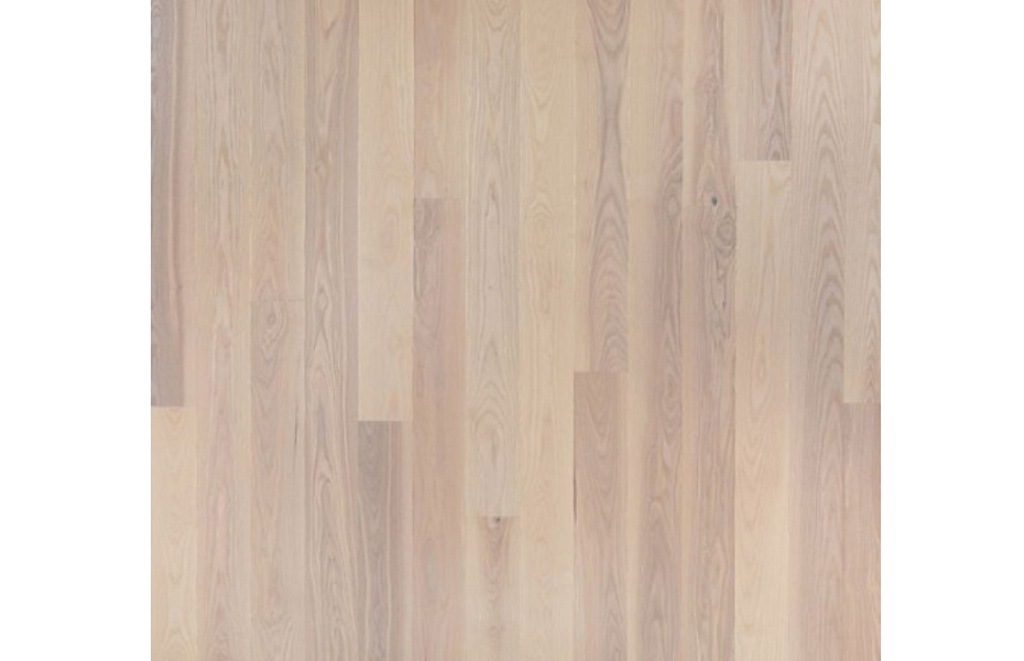 Паркетная доска Upofloor Ясень Гранд Ойсте однополосный Ash Grand 138 Oyster White 1S ПОЛ СТРАНЫ