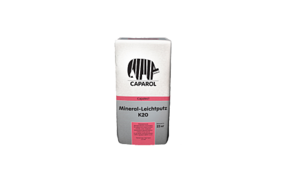 Декоративная штукатурка на минеральной основе Capatect Mineral Fassadenputz, R, K, 25 кг КАПАРОЛ ЦЕНТР САМАРА