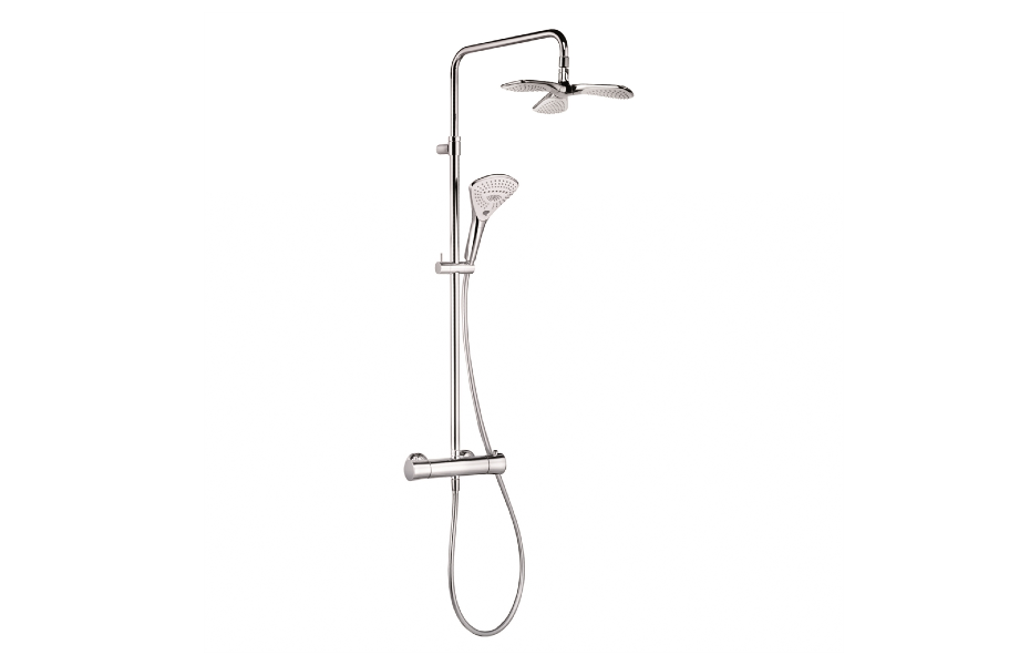 KLUDI Dual Shower System с термостатом, с душевой лейкой Fizz АТЕЛЬЕ ВАННОЙ КОМНАТЫ. САМАРА