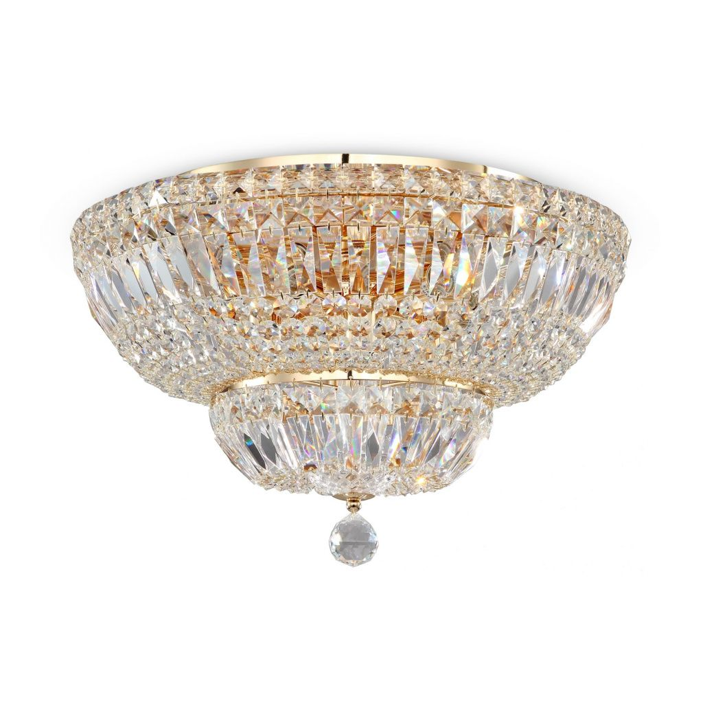 Хрустальная люстра Maytoni Basfor DIA100-CL-12-G MAYTONI