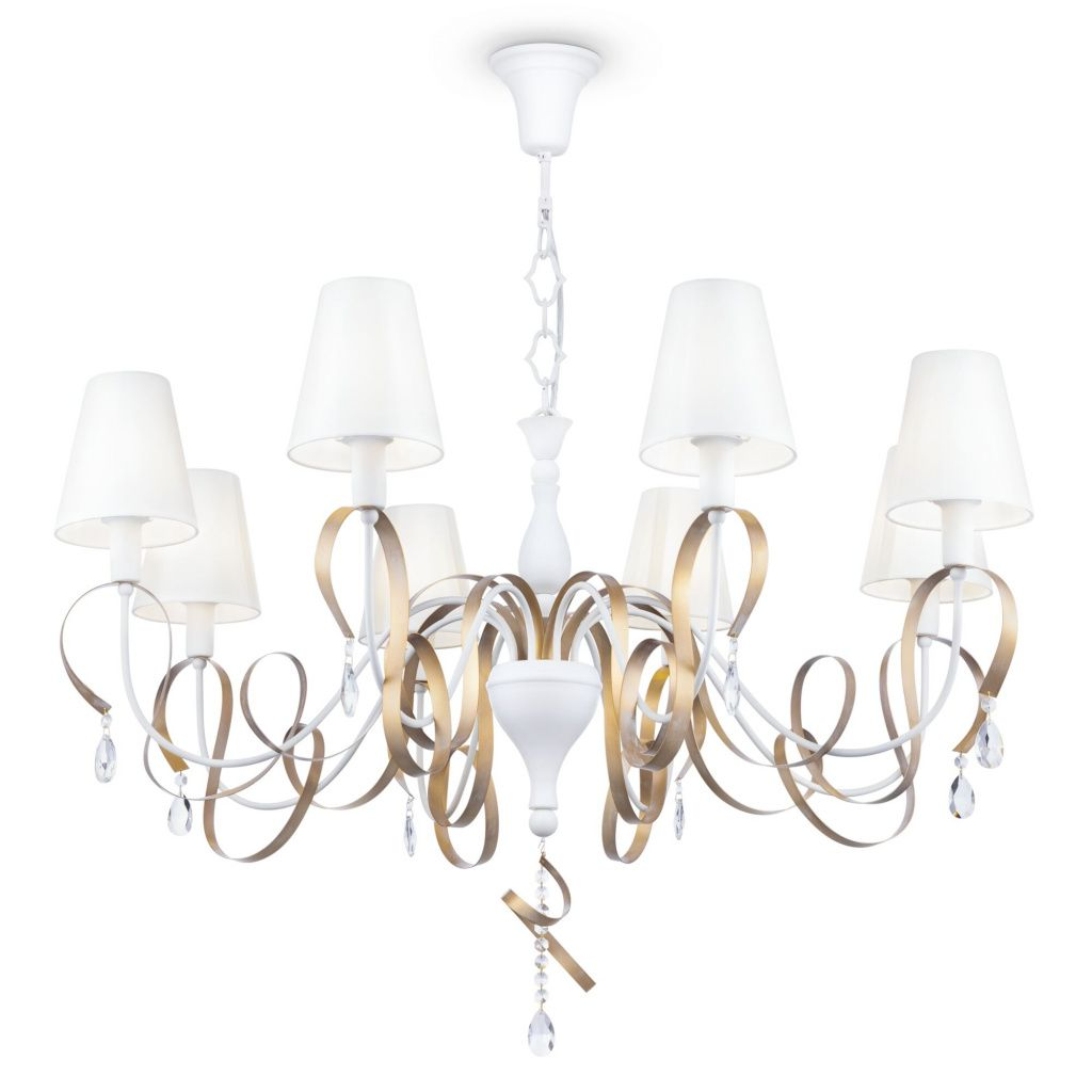 Подвесная люстра Maytoni Intreccio ARM010-08-W MAYTONI