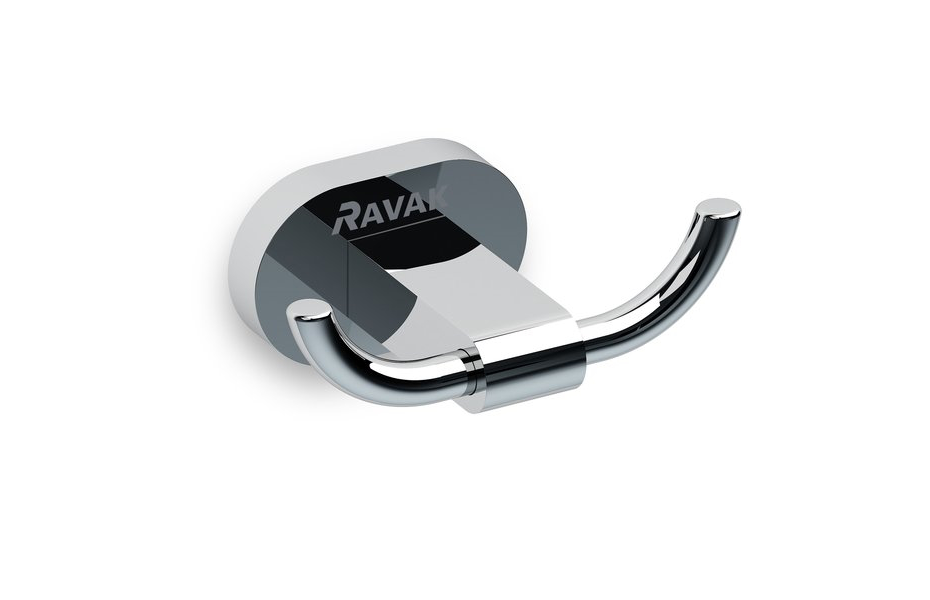 RAVAK Крючок двойной CR 100.00 АТЕЛЬЕ ВАННОЙ КОМНАТЫ. САМАРА