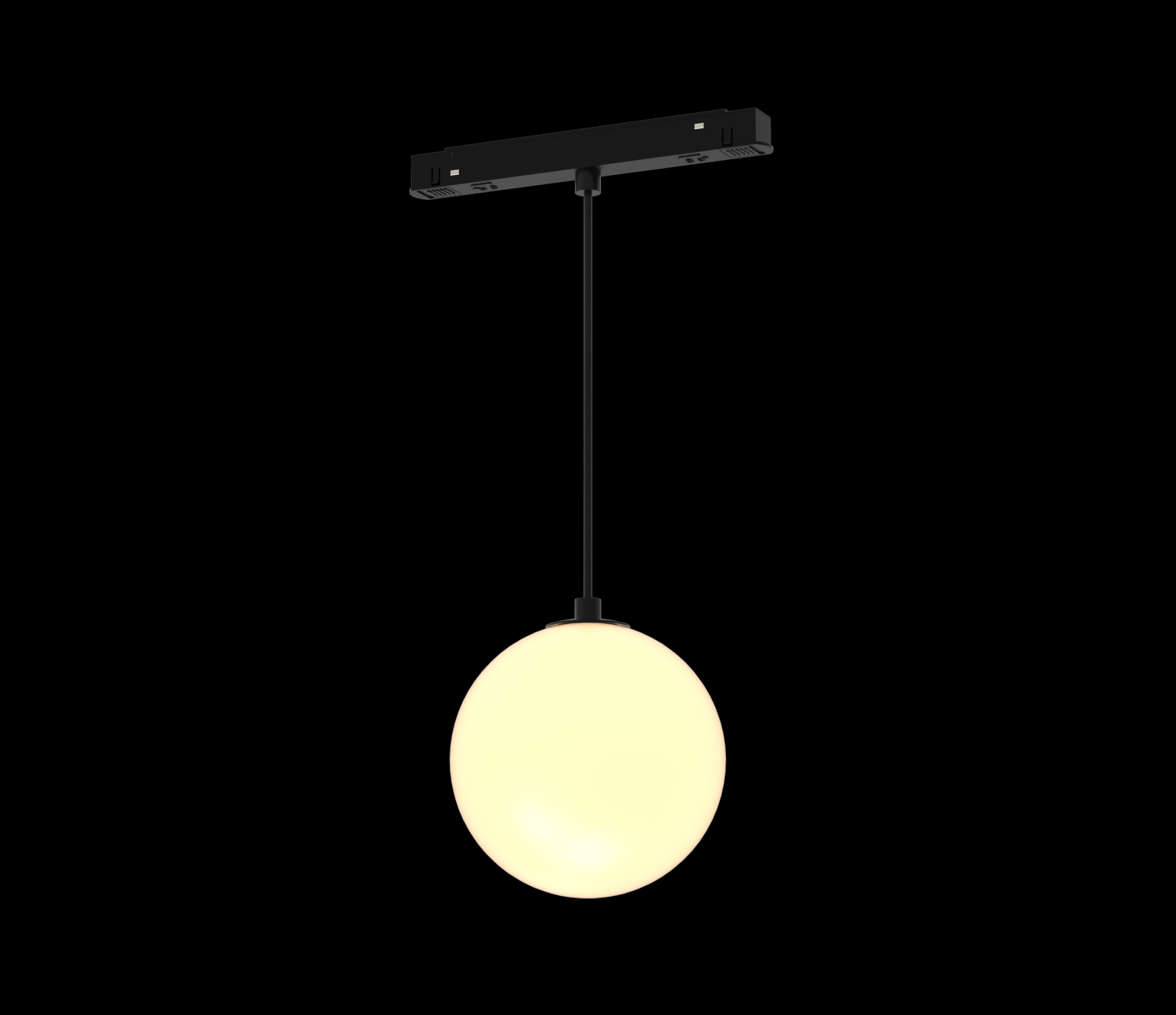 Трековый магнитный однофазный светодиодный светильник диммируемый Maytoni Exility TR039-4-5W3K-WW-DS MAYTONI