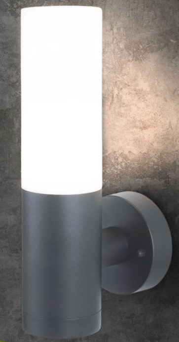 Настенный уличный светильник серый IP54 (серия 1418) ЭСТЕТИКА СВЕТА