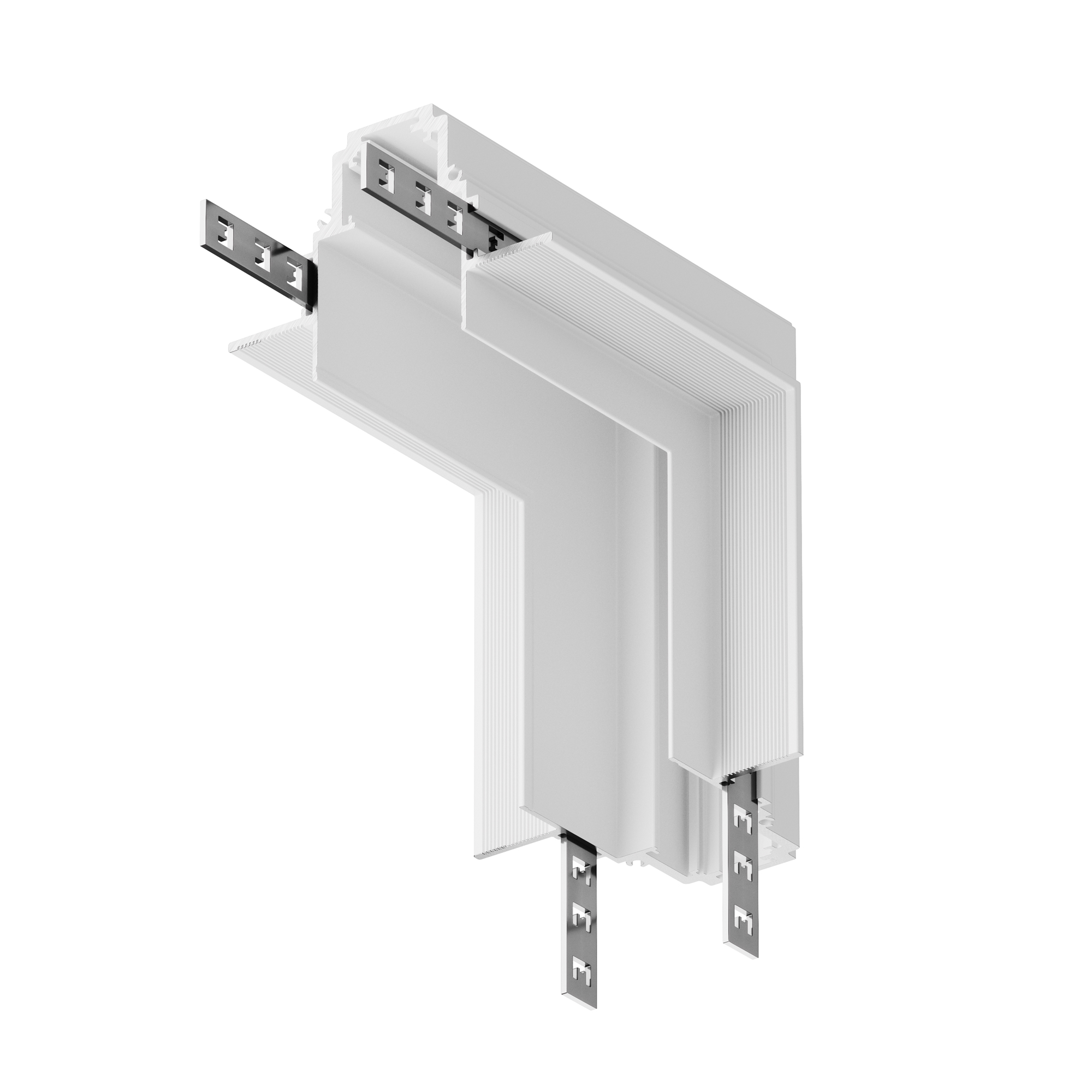 Прямой угол для магнитного однофазного шинопровода Maytoni Gravity TRA010ICL-22W MAYTONI