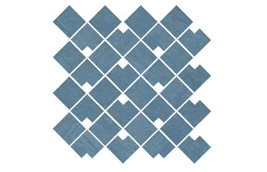 Плитка Керамика Atlas Concorde Italy Raw Blue Block 28x28 ART CENTRE