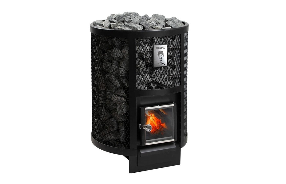 Печь банная HARVIA Ville Haapasalo 240 (10-24 м³; 200 кг.; 10 мм.; D115 мм.) ПАР МАСТЕР