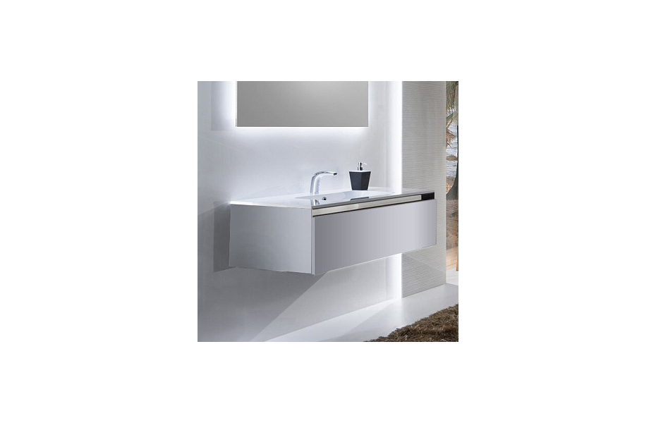 Тумба с раковиной Sanvit Кубэ-1 100 см kkube1100w МОСПЛИТКА