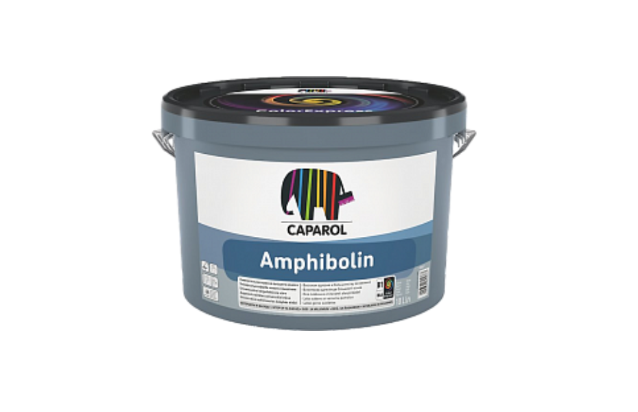 Краска водно-дисперсионная Caparol Amphibolin (база 3, 9,4 л.) КАПАРОЛ ЦЕНТР САМАРА