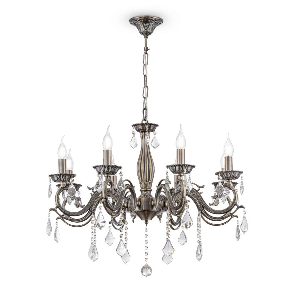 Подвесная люстра Maytoni Bronze RC245-PL-08-R MAYTONI