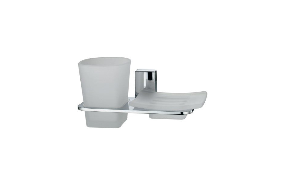 WasserKRAFT Leine K-5026 Держатель стакана и мыльницы АТЕЛЬЕ ВАННОЙ КОМНАТЫ. САМАРА