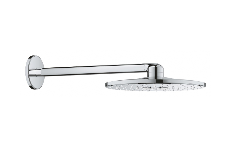 GROHE Rainshower 310 SmartActive Верхний душ (круглый, 2 режима струи) с душевым кронштейном 400 мм, хром АТЕЛЬЕ ВАННОЙ КОМНАТЫ. САМАРА