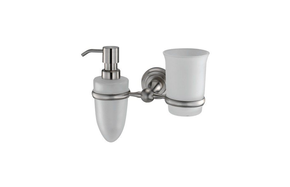 WasserKRAFT Ammer K-7089 Держатель стакана и дозатора АТЕЛЬЕ ВАННОЙ КОМНАТЫ. САМАРА