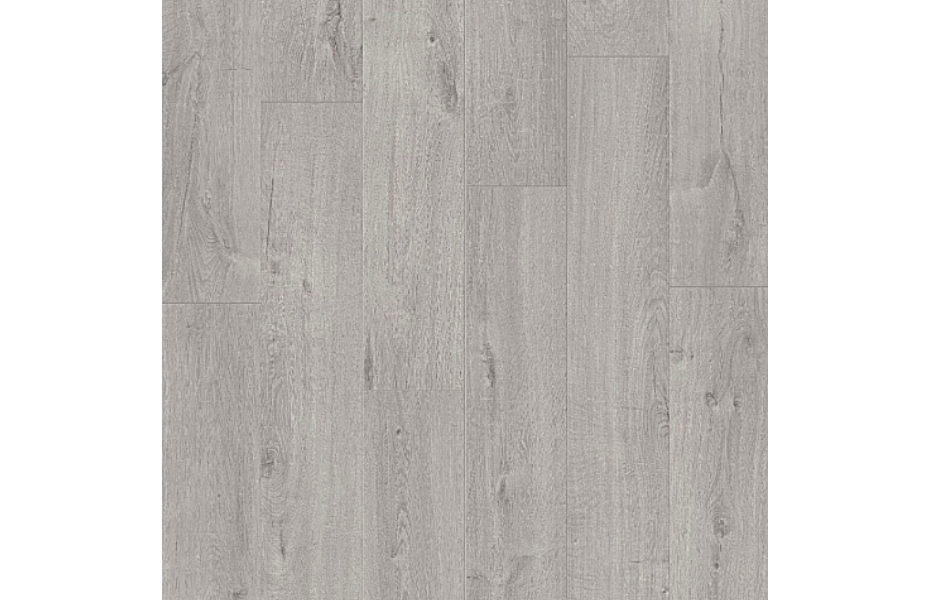 ПВХ-плитка Quick-Step QS LIVYN Pulse Glue Plus PUGP 40201 Дуб хлопковый светло-серый ПОЛ СТРАНЫ