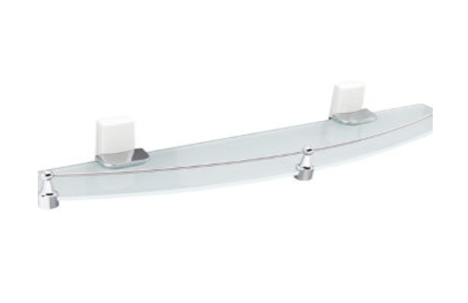 К-5024WHITE Полка стеклянная АКВАМЕТРИЯ