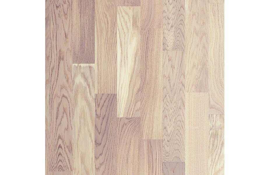 Паркетная доска Polarwood Дуб Ливинг белый матовый трехполосный Oak Living White Matt 3S ПОЛ СТРАНЫ