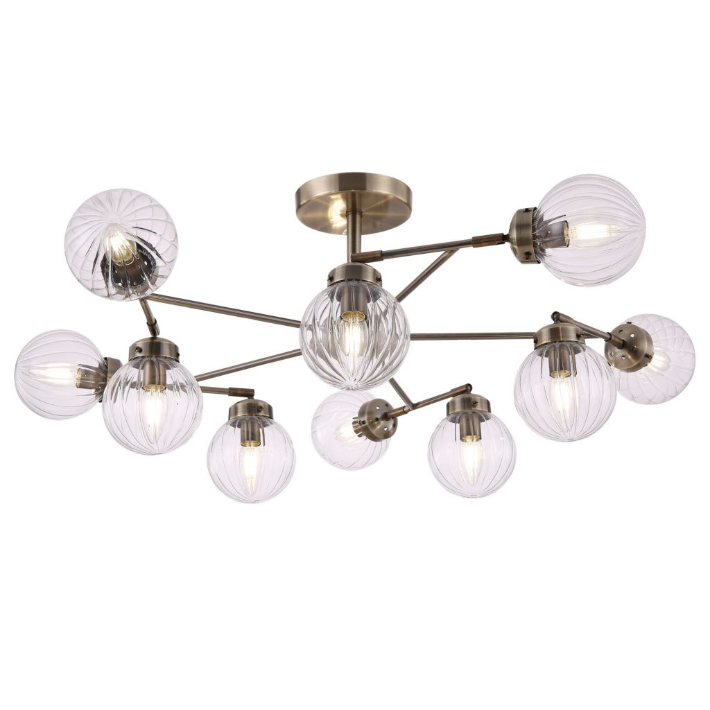 Люстра на штанге Freya Daisy FR5041PL-10BS MAYTONI