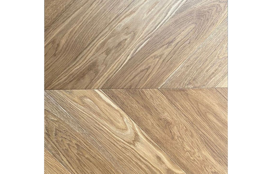 CROWNWOOD Urban Французская елка (45°) Дуб Smoked натур-селект, Лак 125 x 785 x 14 / 1.57м2 ПОЛ СТРАНЫ