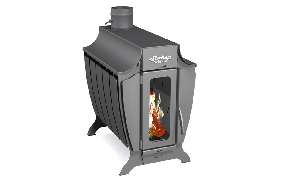 Печь отопительная ЕРМАК Stoker 170 Aqua-G (170 м³) ПАР МАСТЕР
