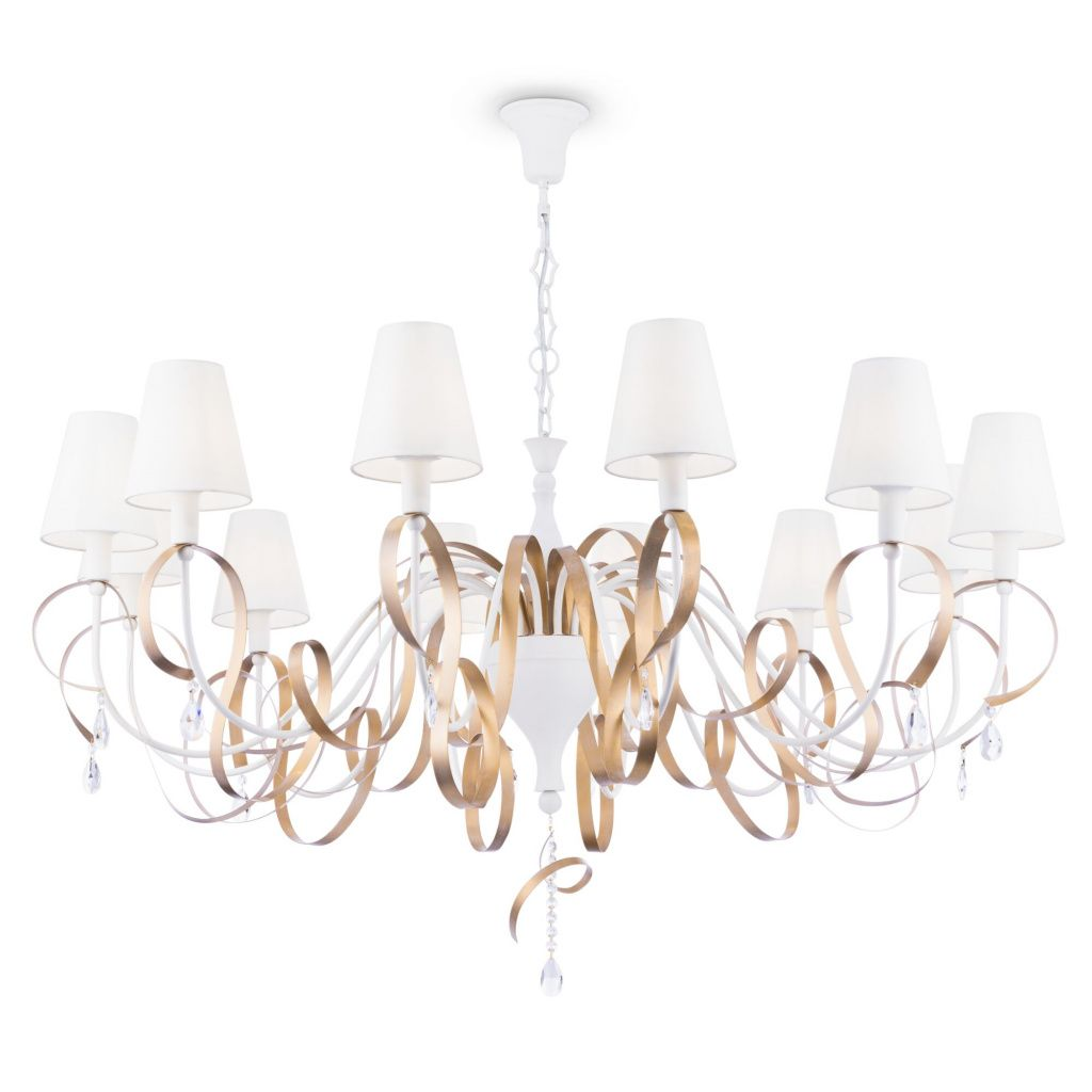 Подвесная люстра Maytoni Intreccio ARM010-12-W MAYTONI