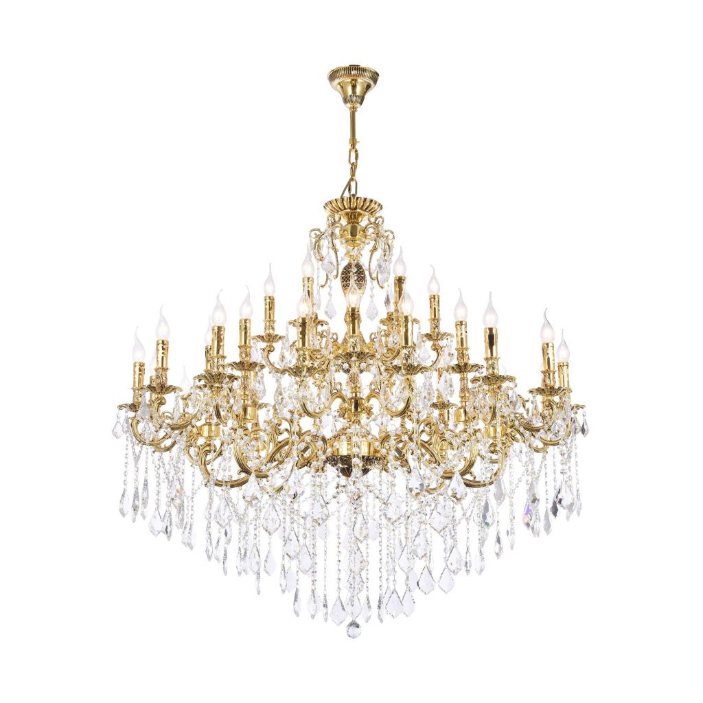 Хрустальная люстра Maytoni Monica DIA882-PL-30-G MAYTONI