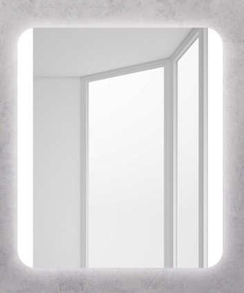 BELBAGNO Зеркало со встроенным светильником и кнопочным выключателем, 12W, 220-240V, 700x30x600 АТЕЛЬЕ ВАННОЙ КОМНАТЫ. САМАРА