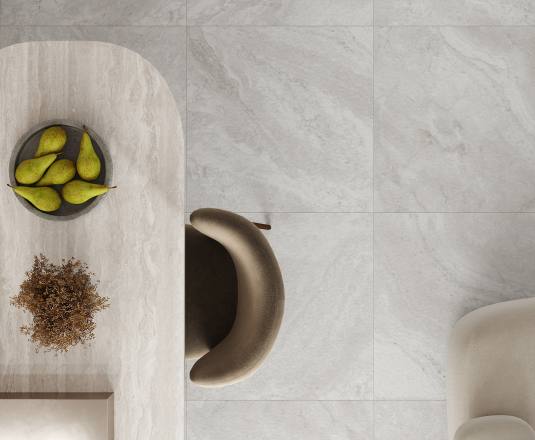 Titan white Керамогранит cтруктурный 60x120 LAPARET