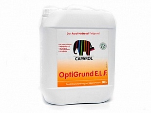 Грунтовка для наружных и внутренних работ Caparol OptiGrund ELF, 10 л КАПАРОЛ ЦЕНТР САМАРА
