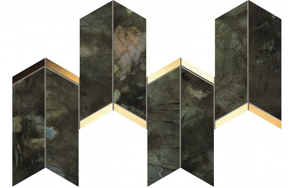 Плитка Керамика Atlas Concorde Italy MarvelDream Chevron Brasil Green x 17x41,4 ART CENTRE